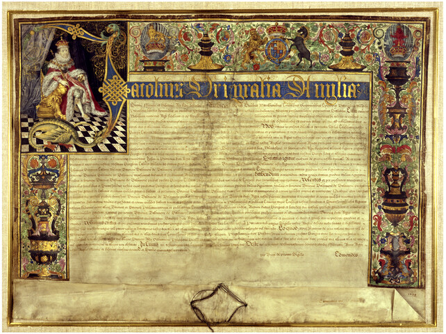Patent of nobility from King James I to George Calvert — 1624