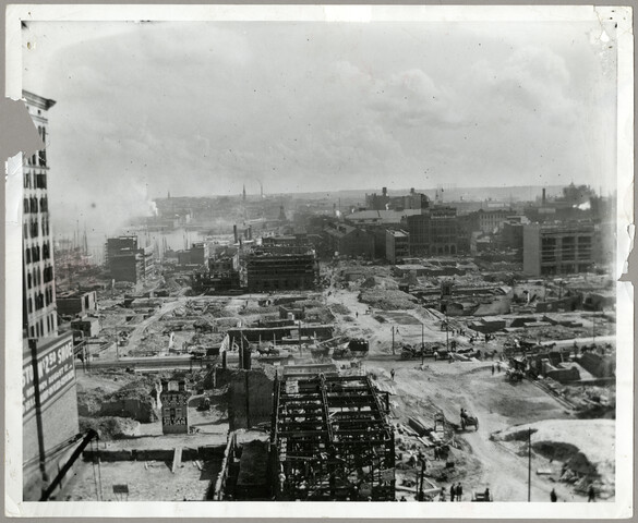 Aftermath of the Great Baltimore Fire — 1904