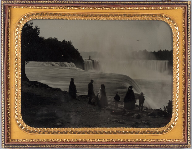 McKim family at Niagara Falls — circa 1860