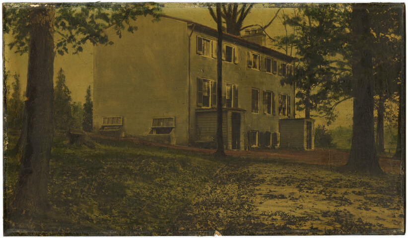Rear of Homeland estate manager’s house — 1903