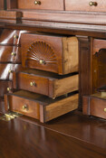 Middle drawers detail view.