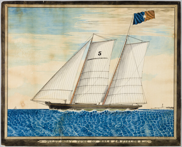 Pilot Boat York of Baltimore, James Fields and Company — circa 1840s