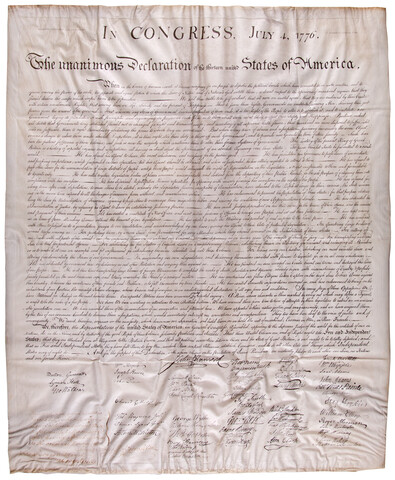 In Congress, July 4, 1776. The unanimous declaration of the thirteen United States of America. — 1823