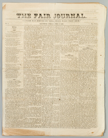 The Fair Journal, Issue 5 — 1866-04-06