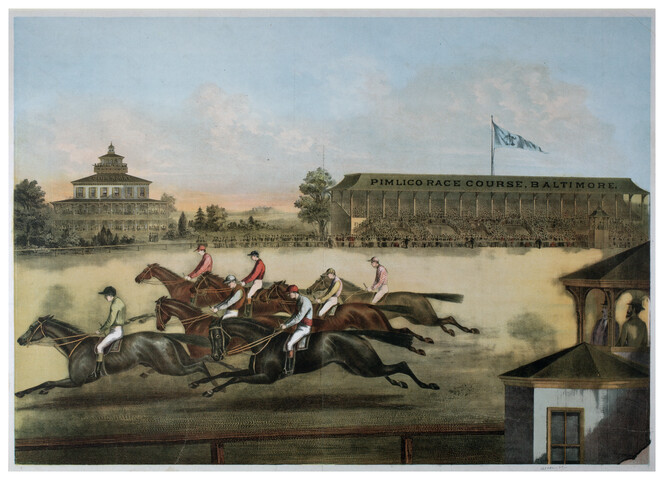 Pimlico Race Course, Baltimore — 1868