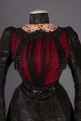 Bodice detail view.