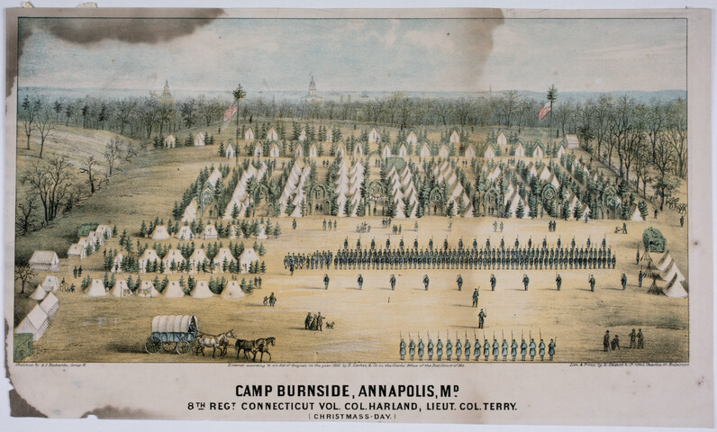 Camp Burnside, Annapolis, Maryland — 1862