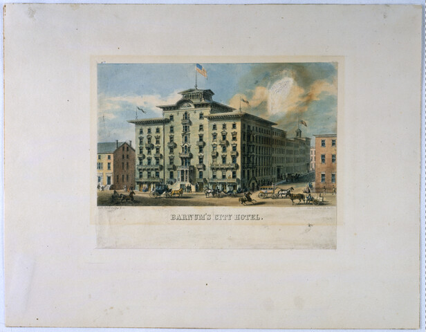 Barnum’s City Hotel — circa 1850