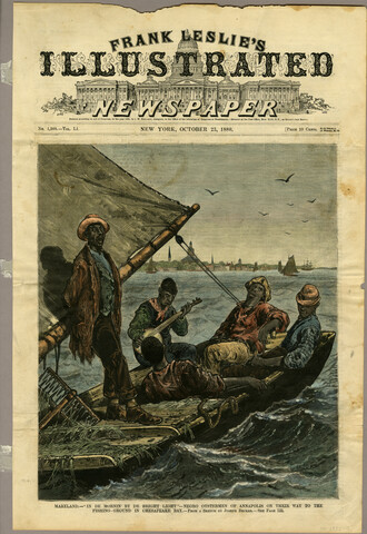Front cover of <em>Frank Leslie’s Illustrated Newspaper</em>, Number 1308, Volume 51 — 1880