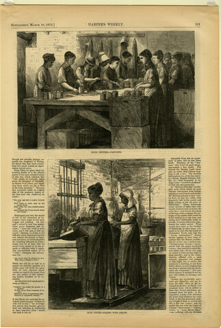 Page from <em>Harper’s Weekly</em> Supplement, March 16, 1872 — 1872-03-16