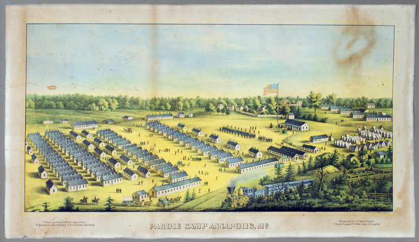 Parole Camp Annapolis, Maryland — circa 1864