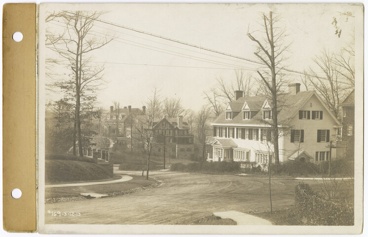 View from Goodwood Road from Mr. Bouton’s gate overlooking Ridgewood Road — 1913-03-12