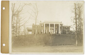 View of 105 Elmhurst Road, the residence of Everett E. Jackson, in the Roland Park neighborhood of Baltimore, Maryland.