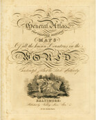 Title page from Lucas' Cabinet Atlas : A General Atlas Containing Distinct Maps Of all the Known Countries in the World, Constructed from the Latest Authority.