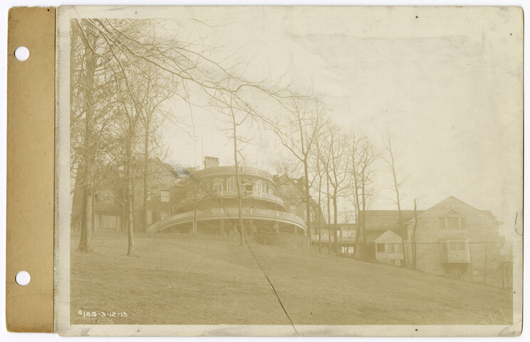 View of club from slope on west side — 1913-03-12