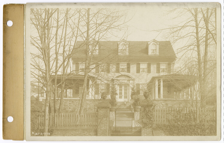 Home of Mr. F. P. Cator at 12 Club Road — 1913-03-12