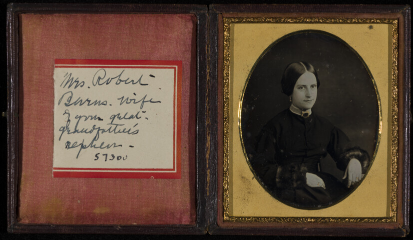 Portrait of Sarah Ramsay Barnes — circa 1840