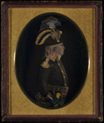 Daguerreotype portrait of Commodore Joshua Barney, taken after a wax miniature. Commodore Barney (1759-1818) was an American naval officer and a hero of both the American Revolution and the War of 1812. Destined for a naval career, Barney became a ship's mate at age 12 and a ship commander at 16. He enlisted in the…