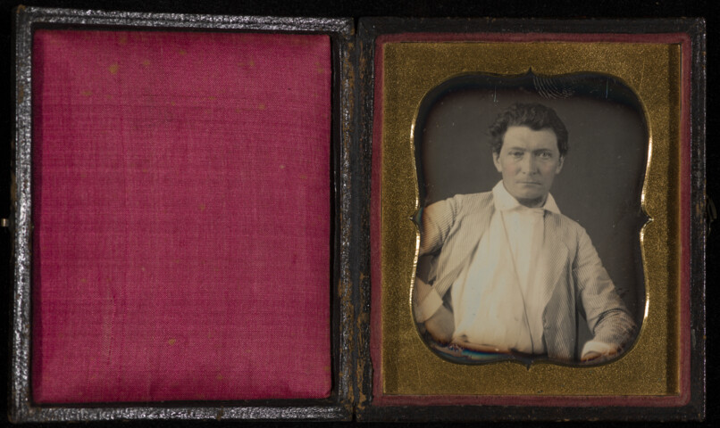 Portrait of an unknown man — circa 1840