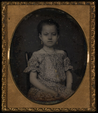 Portrait of Ella Graver — circa 1860