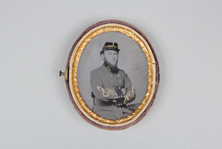 Cased portrait of Lieutenant Colonel Edward R. Dorsey — undated