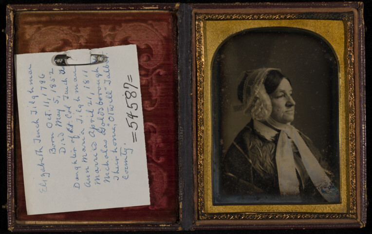 Portrait of Elizabeth Tench Tilghman Goldsborough — undated