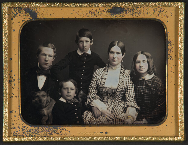 Howard family portrait — circa 1850