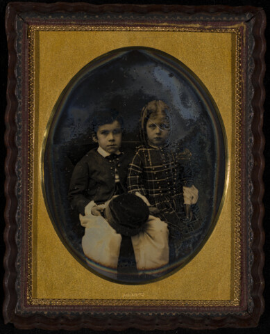 Portrait of John and Augustus McKim — circa 1853