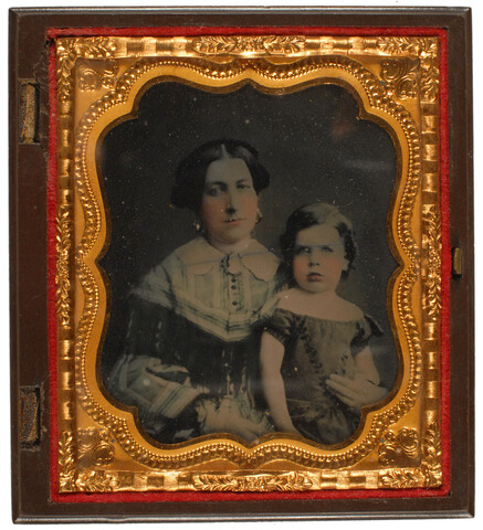 Portrait of Sally and William Duncan McKim — circa 1860
