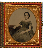 Ambrotype portrait of Elizabeth C. Morris.