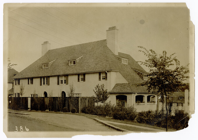 Edgevale Road house — circa 1912