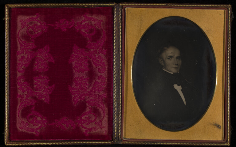 Portrait of unidentified man — circa 1850