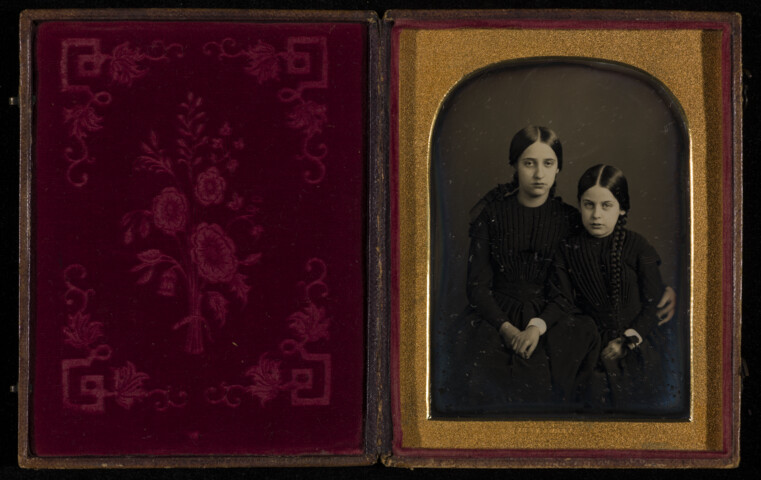 Portrait of Misses G. N. and Margaret Sprigg Oliver — 1850 or 1851