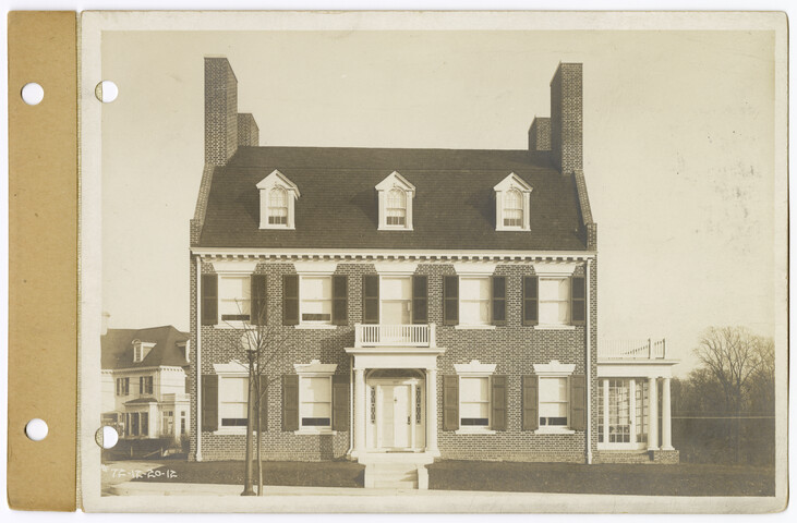 Bridges House — 1912-12-20