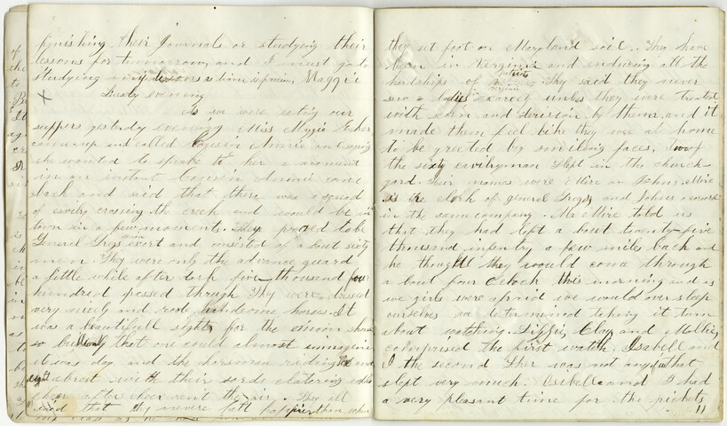 Margaret Mehring diary — 1863-06-15