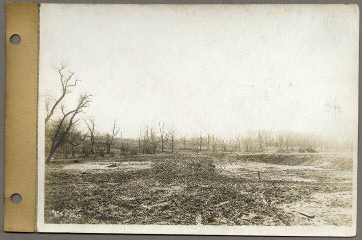 Looking south on Juniper Road from center of 39th Street and Juniper Road — 1913-12-28