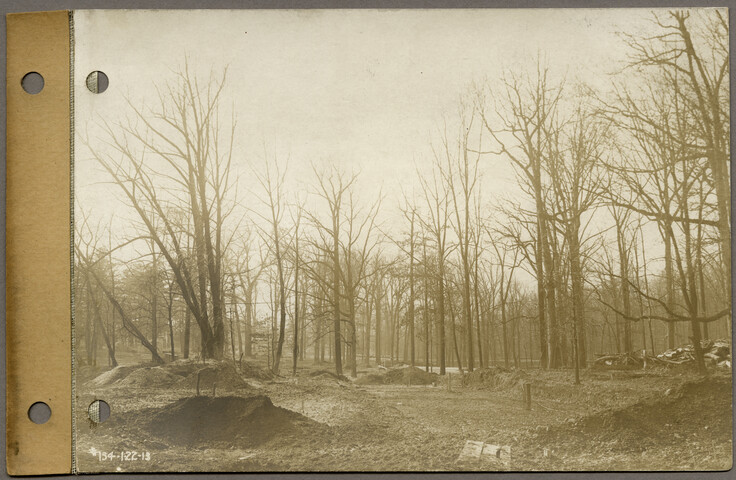 Looking west on Stratford Road from west side of Greenway and south side of Stratford — 1913-01-22
