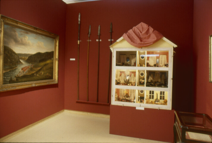 Mining the Museum: Painting, pikes, and dollhouse — 1992-1993