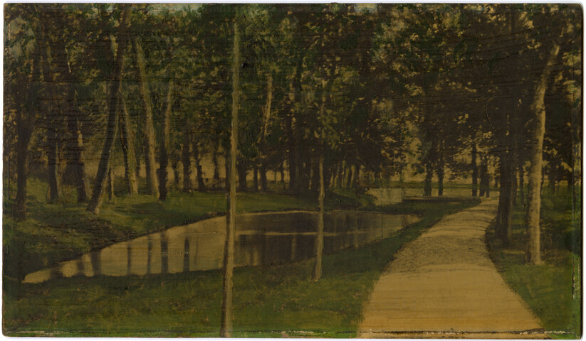 Path by a Homeland lake — 1891