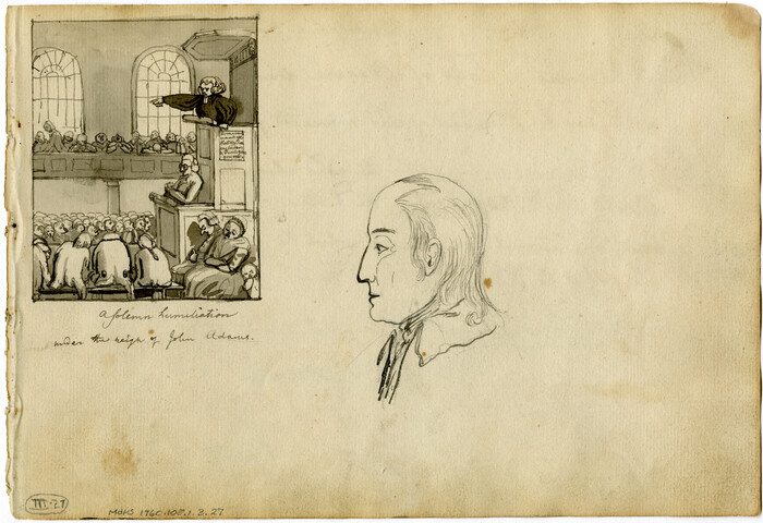 A Solemn Humiliation Under the Reign of John Adams — circa 1798