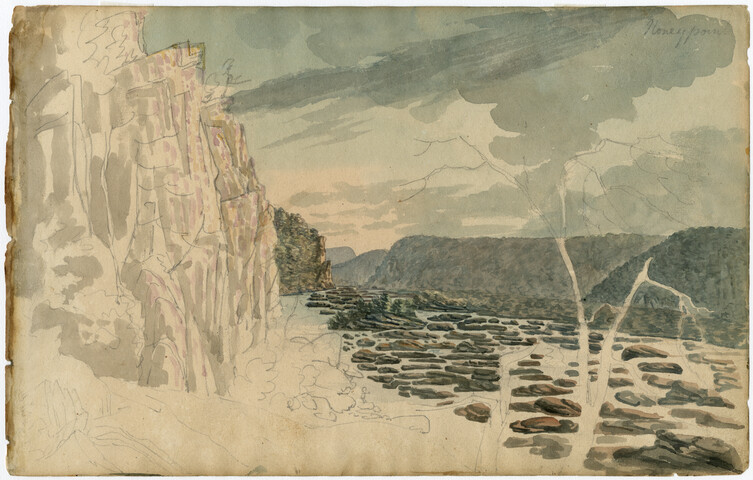 Susquehanna River near Stoney Point — circa 1801