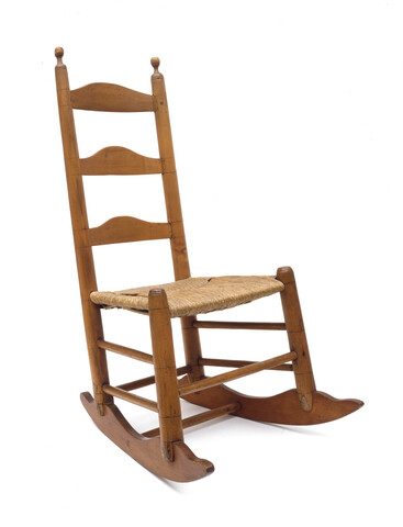 Chair, Rocking — circa 1825