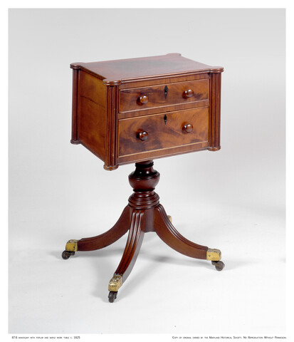 Table, Work — circa 1825