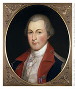 Oil on canvas portrait painting of "John Eager Howard," 1846, by Michael Laty after Charles Willson Peale. Howard (1752-1827) rose to the rank of colonel in the Continental Army during the Revolutionary War. He served as the 5th Governor of Maryland (1788-1791) and was a United States Senator from Maryland (1796-1803). Howard County as well…