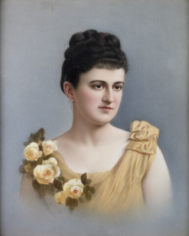 Anna Maria Cohen Minis (Mrs. Abram Minis) — circa 1880-1890
