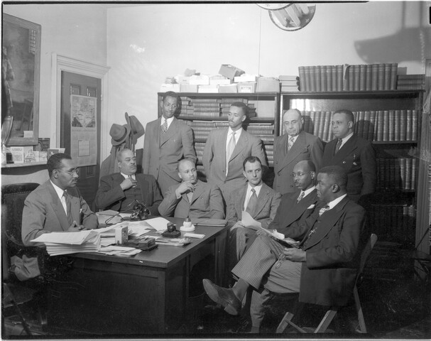 Labor Committee members of the National Association for the Advancement of Colored People — 1949-12