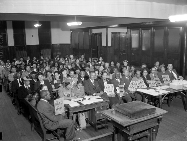 National Association for the Advancement of Colored People meeting — circa 1948-10