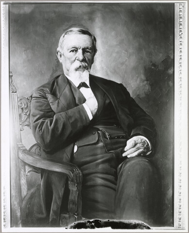 Portrait of John H. B. Latrobe in Masonic Temple — undated