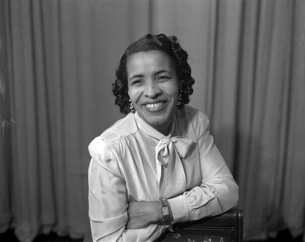 Portrait of Verda Welcome — 1950-12