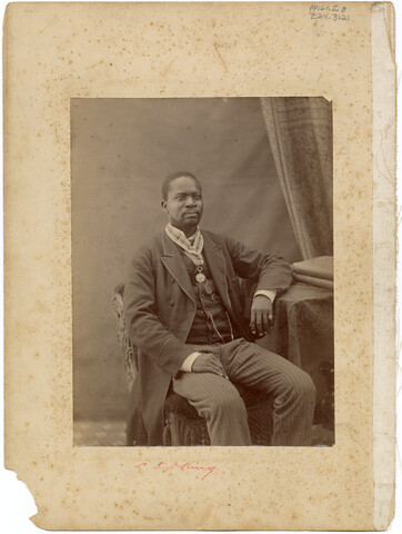 Portrait of C.T.O. King — circa 1884